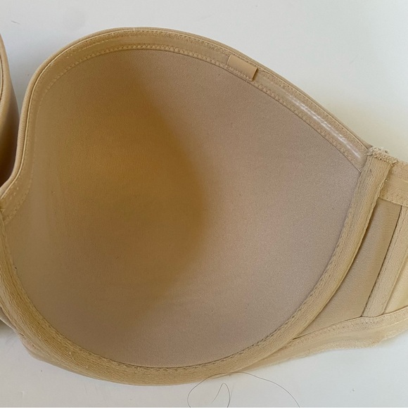 Wacoal Red Carpet Strapless Full Busted Underwire Bra Style 854119 Size 34DDD - Picture 5 of 12